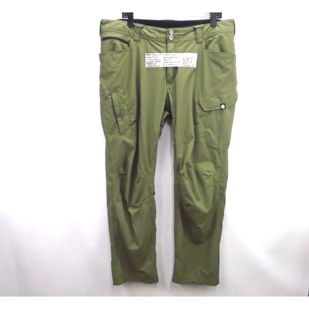 Truewerk T1 Werkpant Mens 38x30 Olive Green Tactical Utility Cargo Work Pants